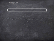 Tablet Screenshot of filmtoyou.com